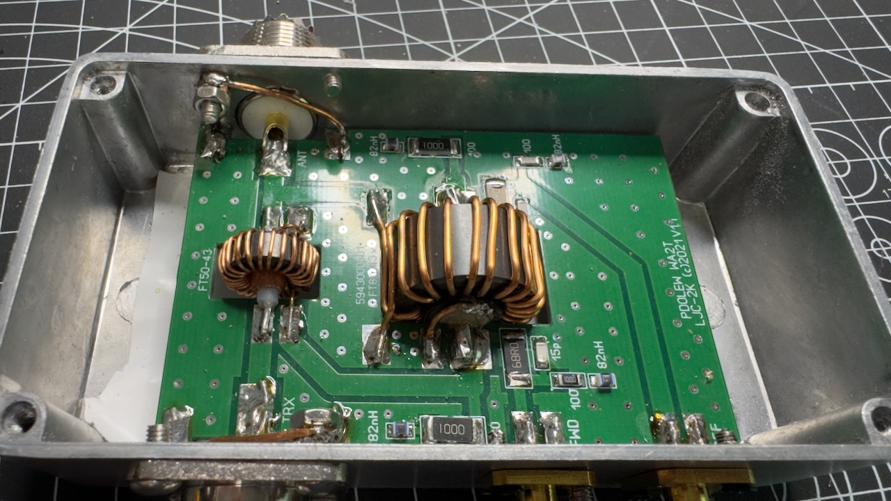 De HF Coupler Coax detail 3 van 4