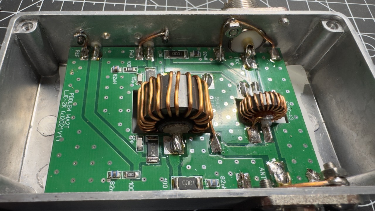 De HF Coupler Coax detail 4 van 4