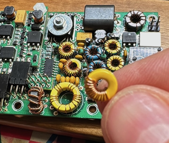 Nieuwe low-pass filter maken voor 40m